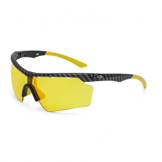 Óculos De Sol Mormaii Athlon 5 Carbono Amarelo